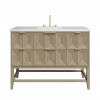 Emmeline 48" (Vanity Only Pricing) in Pebble Oak
